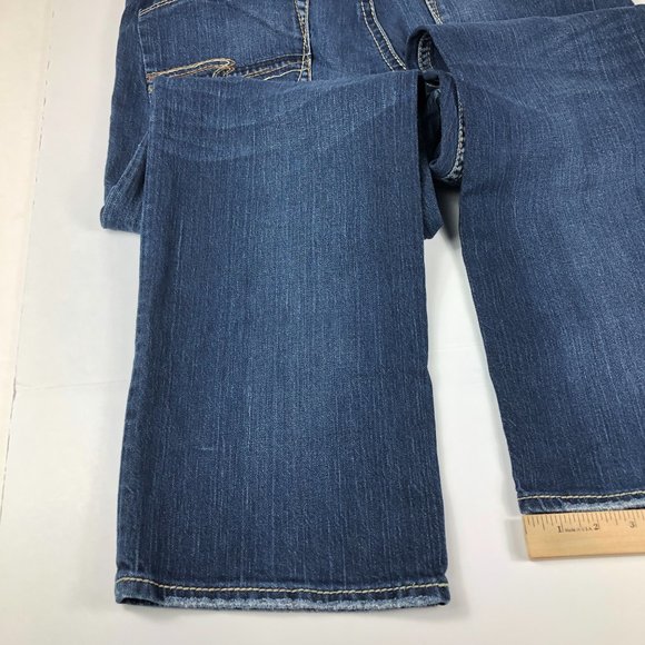 Silver Jeans Men's 37 x 30* Grayson Heritage Straight Leg Blue Faded Denim Pants - Picture 13 of 16